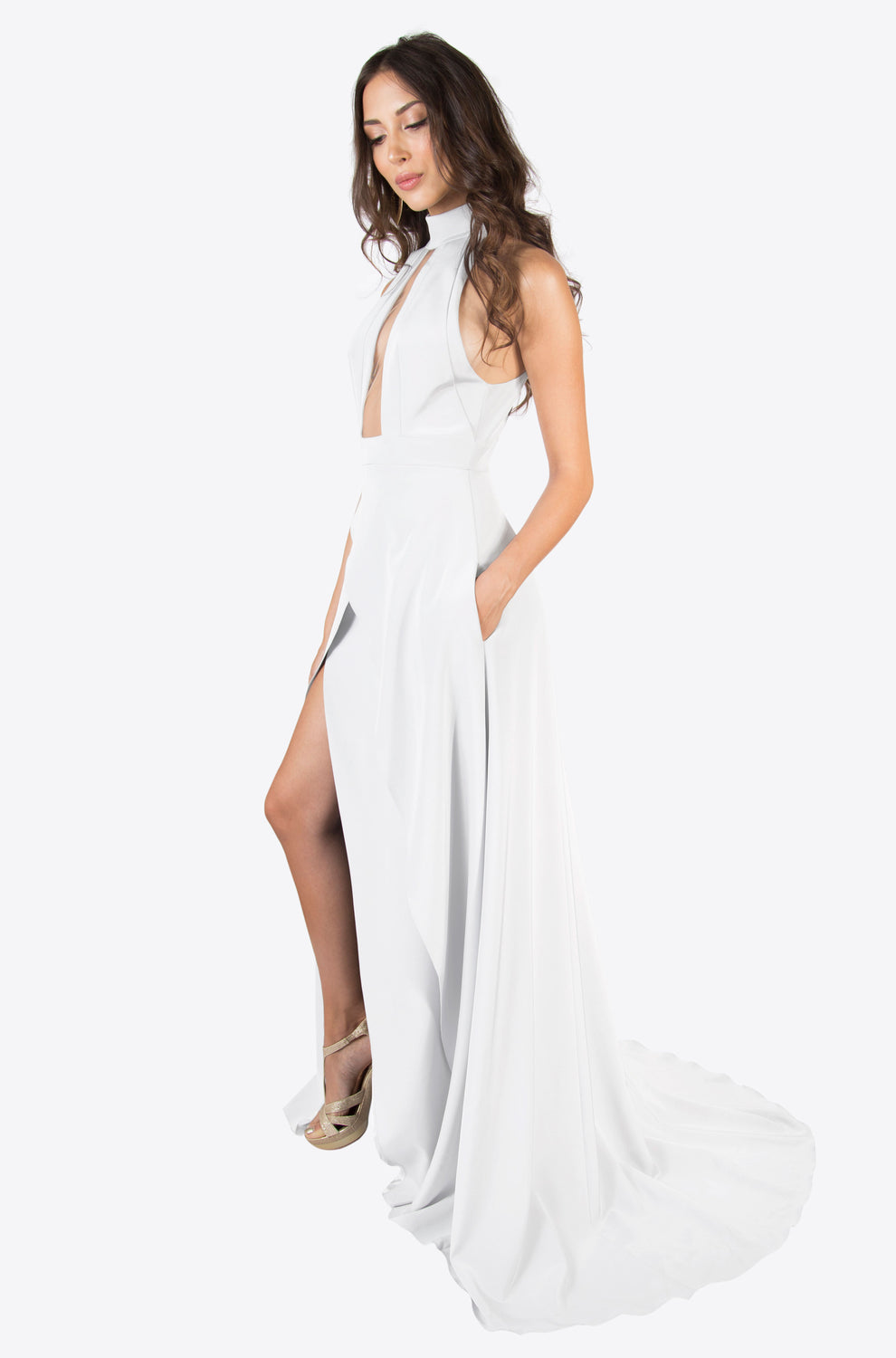 Gianna Halter Pocket Gown