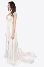 Nicola Ruffle Chiffon Gown
