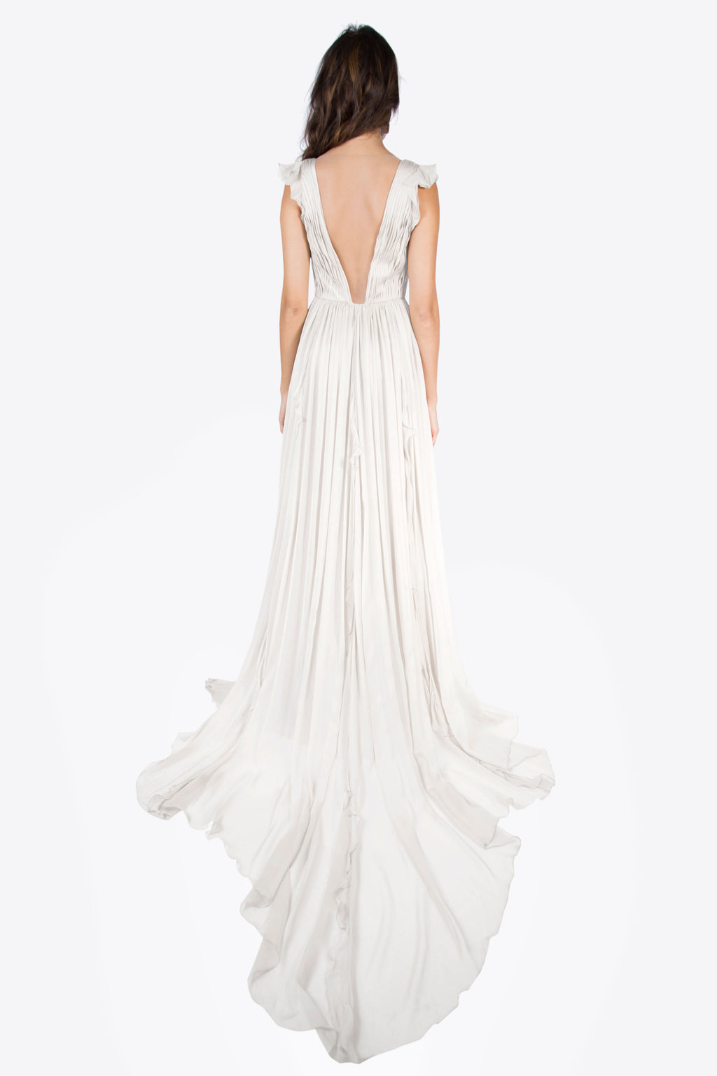 Nicola Ruffle Chiffon Gown