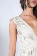 Nicola Ruffle Chiffon Gown